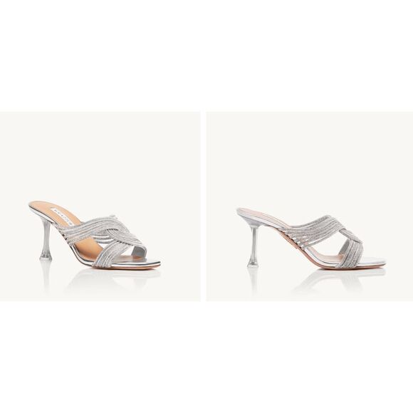 Aquazzura Gatsby Mule 75 Size 38 (8) $1,315 - Picture 3 of 11